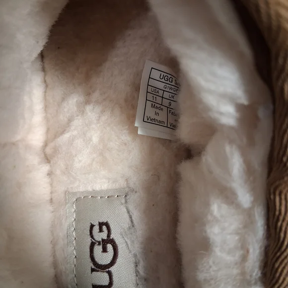 UGG Tan Suede Slippers - Picture 4 of 16